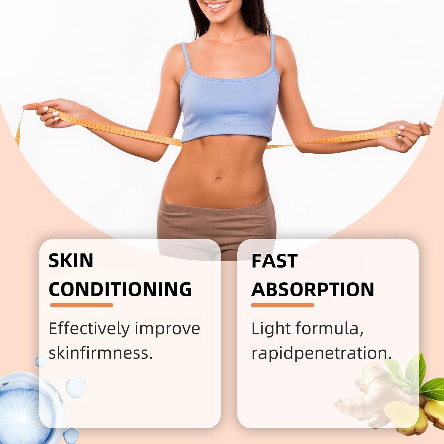 Advanced Hot Sweat Cream - Moisturizing & Tightening Cream for Smooth Skin | 7-Day Flash Treatment to Regulate Skin Tone & Texture | Ideal for Weight Loss & Enhanced Workouts | Perfect for Post-Workout Recovery & Spa Nights (1pc)