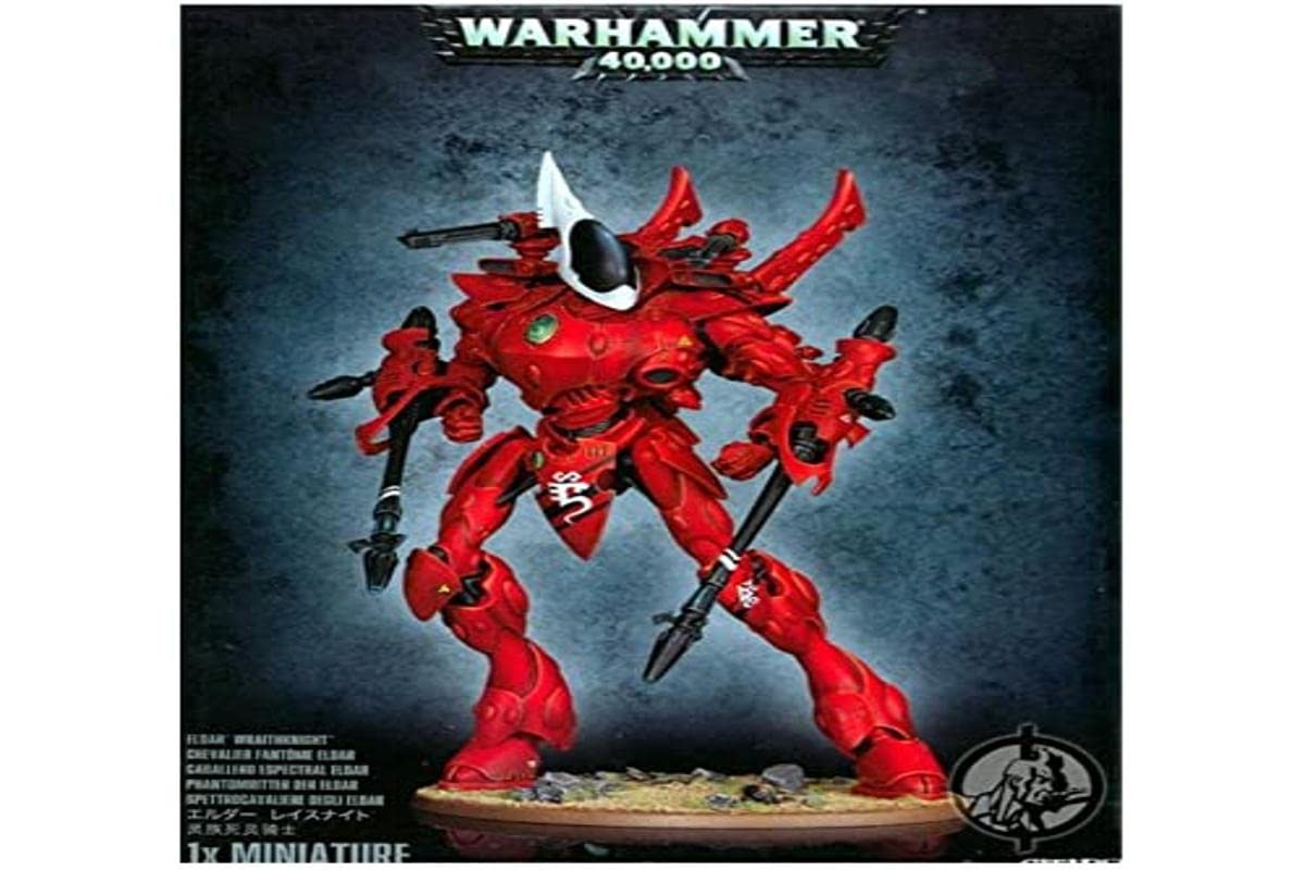 Warhammer 40k Wraithknight - Craftworlds Eldar Titan Model Kit for Tabletop Wargaming | Perfect for Warhammer 40K Battles and Miniature Painting Enthusiasts