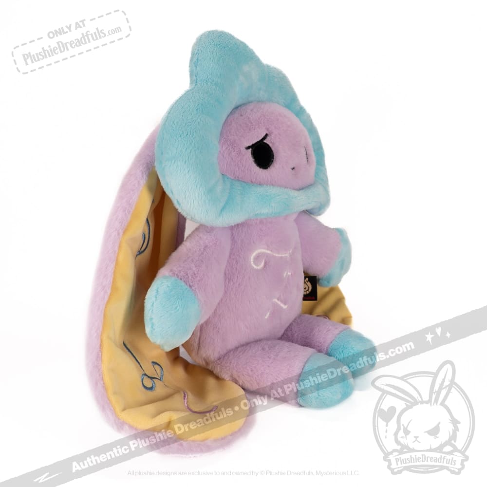 Plushie Dreadfuls Overthinking Bunny - Soft Stuffed Animal Toy for Anxiety Relief & Emotional Support | Cute Stress Relief Plush for Adults & Kids | Perfect for Therapy, Gifts, and Comfort
