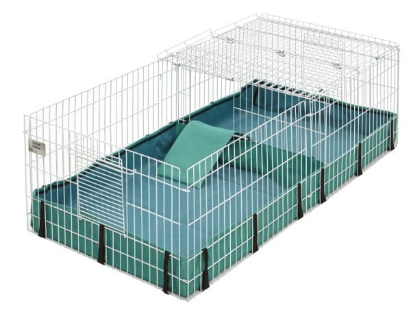 MidWest Guinea Pig Cage - Spacious Guinea Habitat Plus with Top Access Door for Small Pets | Perfect for Indoor & Outdoor Use, Playtime & Safe Enclosure