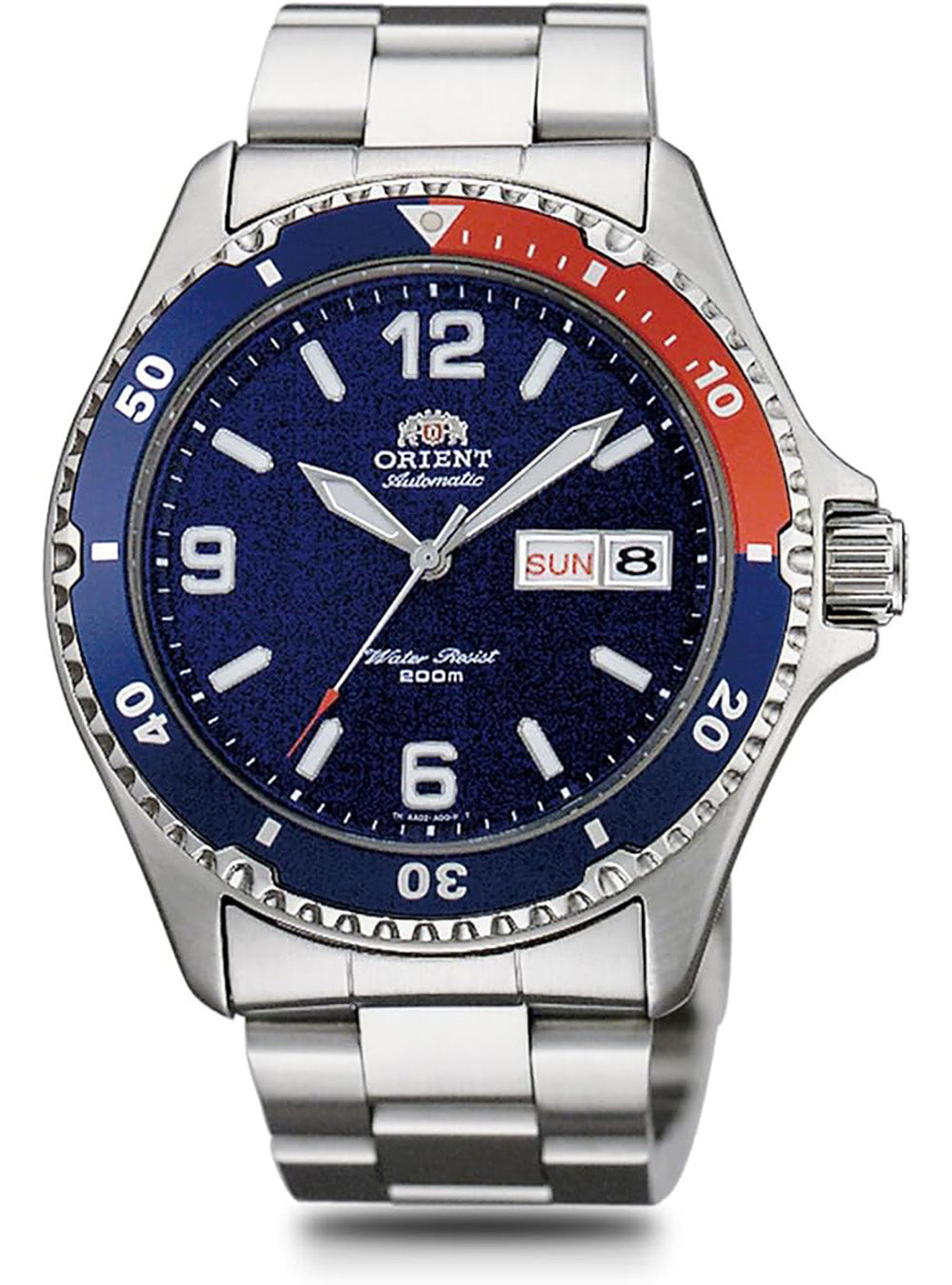 ORIENT MAKO Automatic Diver's Watch SAA02009D3 - 200M Waterproof, Stainless Steel, JDM - Perfect for Scuba Diving, Snorkeling & Water Sports