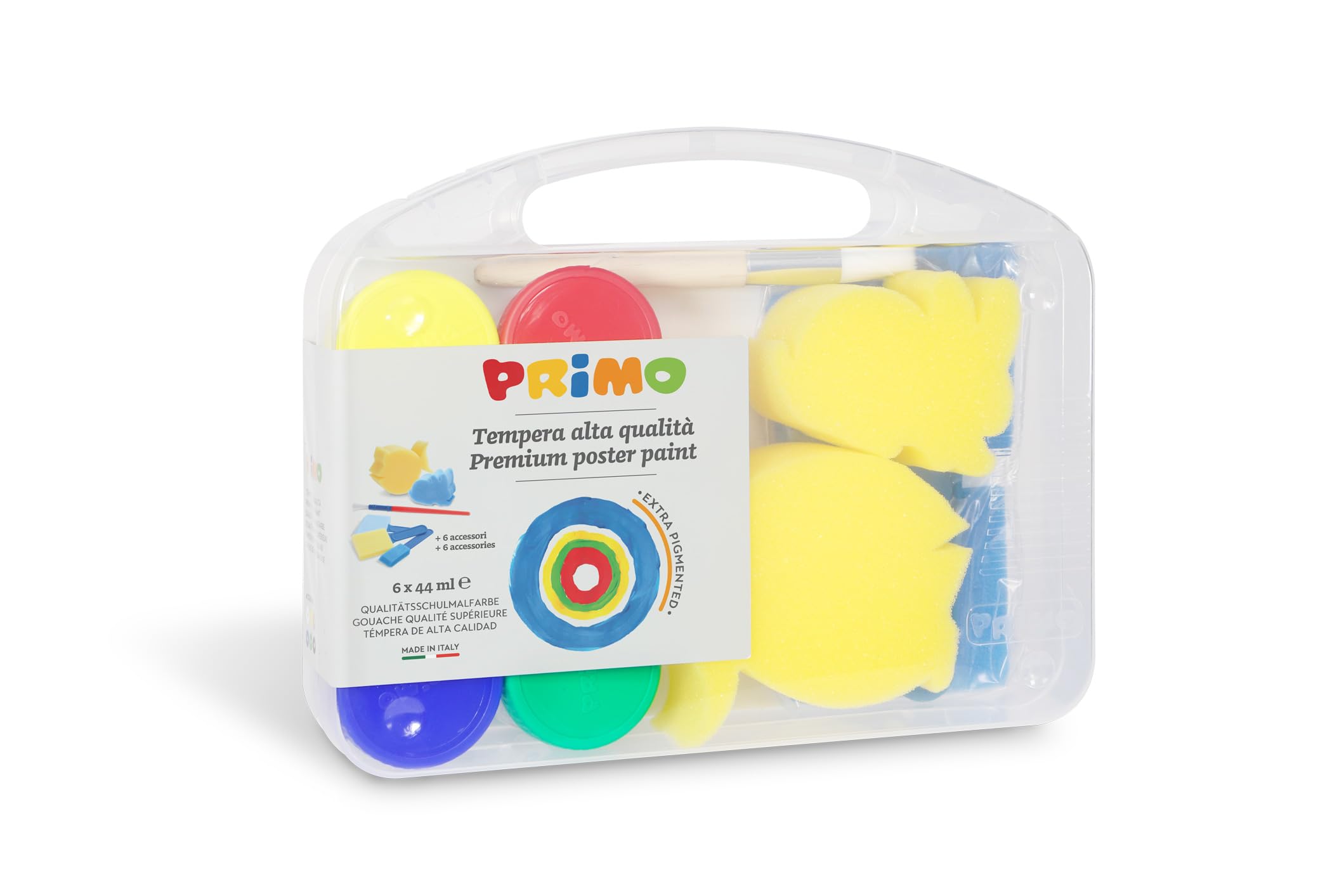 Portable Poster Paint Kit with Brushes & Palette - Perfect for Kids Art Projects, School Activities & DIY Crafting