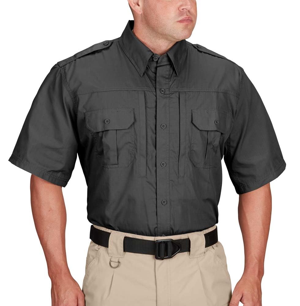 Propper Men's Short Sleeve Tactical Shirt - Military & Outdoor Performance Shirt for Hiking, Airsoft, and Tactical Training