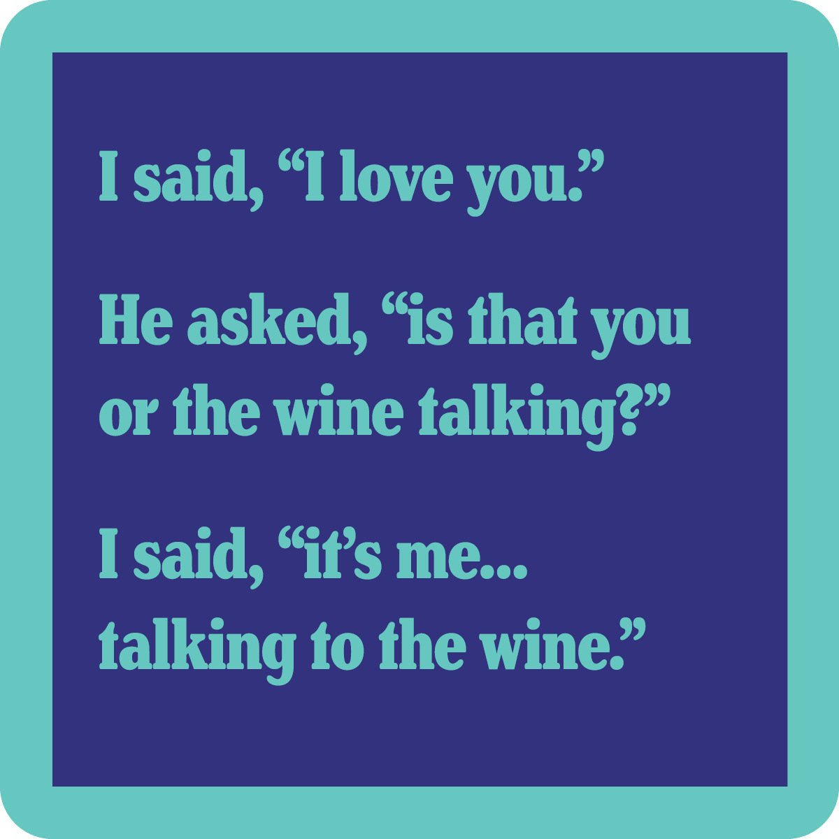 Wine Talking Coaster Set - 4 Pack Novelty LED Light Up Drink Coasters for Parties, Bars & Home Entertaining - Fun Conversation Starters for Wine Lovers & Hostess Gifts