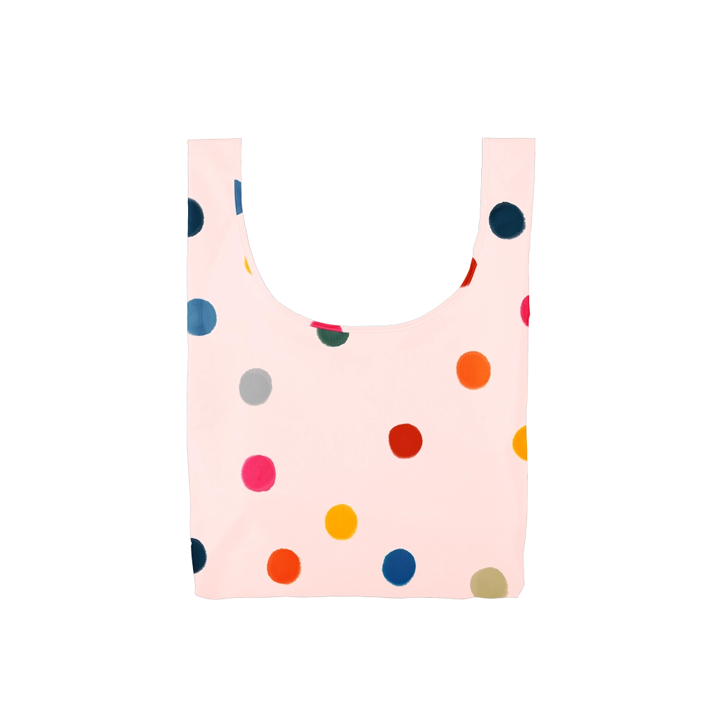 Foldable Reusable Shopping Bags Medium Size - Eco-Friendly Grocery Tote with Handles for Groceries, Travel & Beach (Pack of 3) - Perfect for Supermarket, Farmers Market & Picnic Use