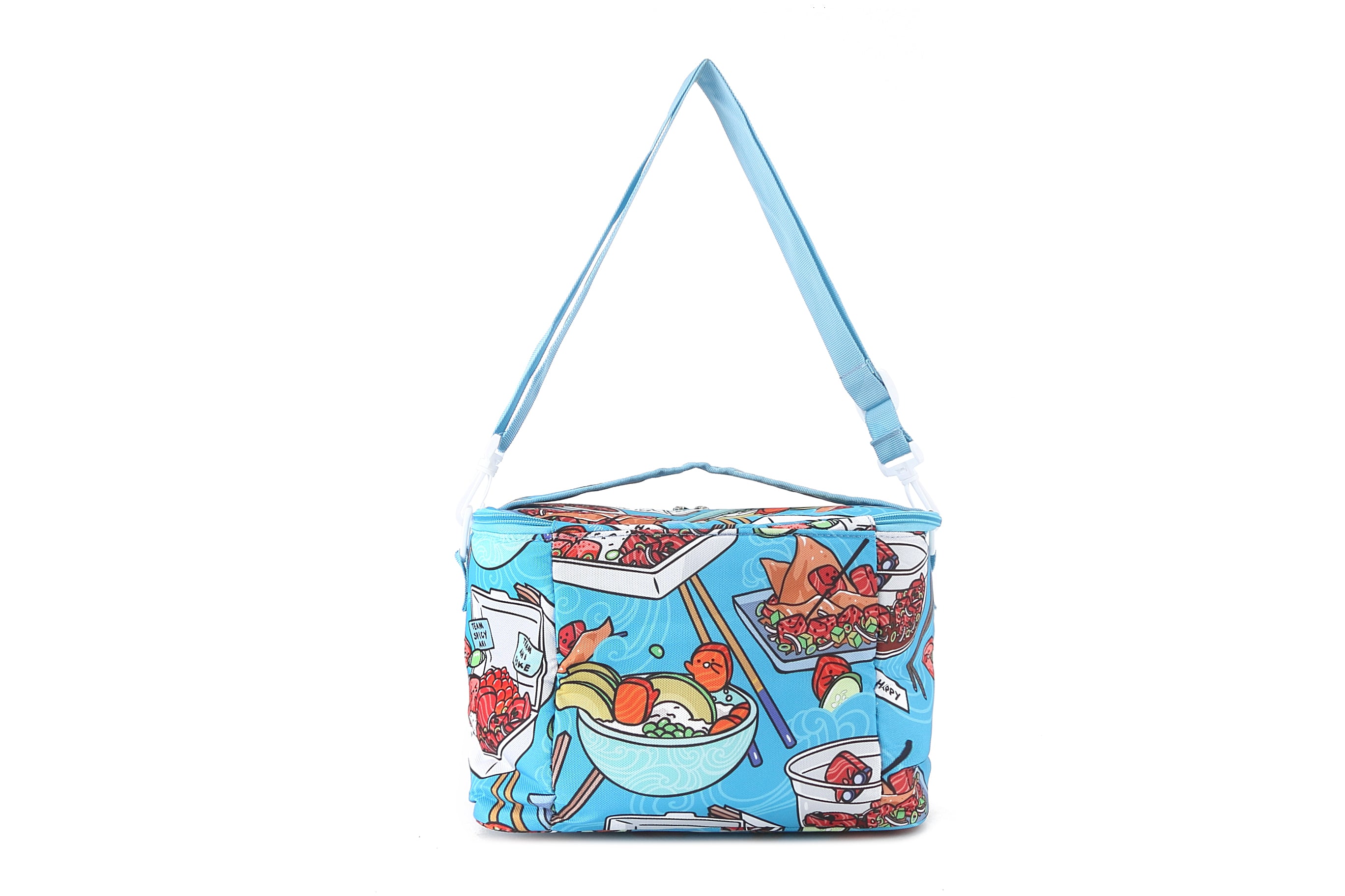 Premium Insulated Cooler Tote Bag - Medium Size for Picnics, Beach Outings & Fishing Trips - Competition Blue - Perfect for Outdoor Adventures & Party Supplies