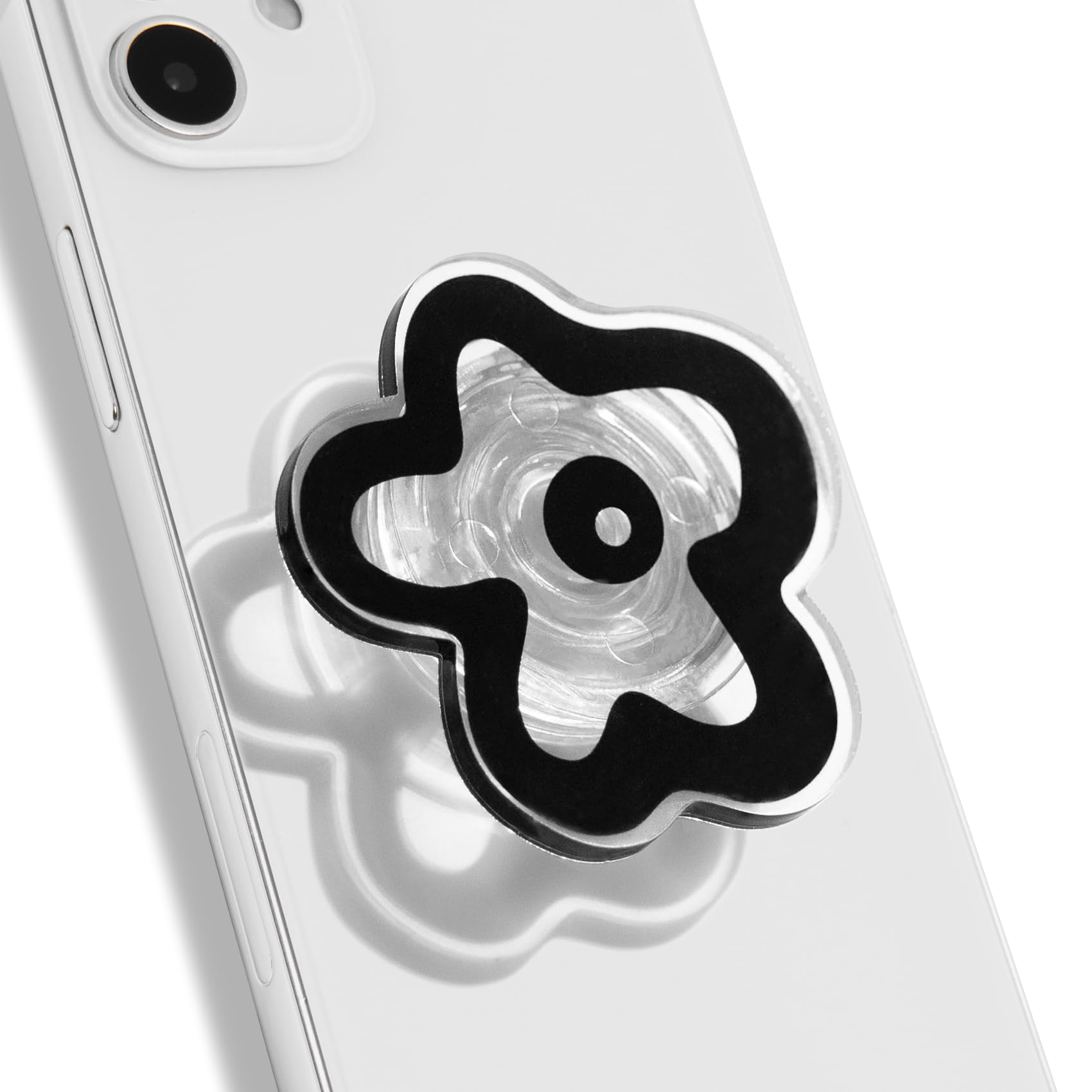 Daisy Flower Phone Grip & Stand - Collapsible for Smartphones & Tablets - Perfect for Hands-Free Viewing