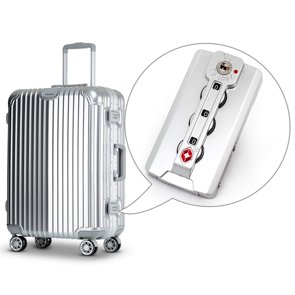 2-Pack TSA Approved Luggage Locks - Secure Combination Travel Lock for Suitcases, Backpacks & Carry-On Bags | Perfect for Airports, Hotels & Business Trips
