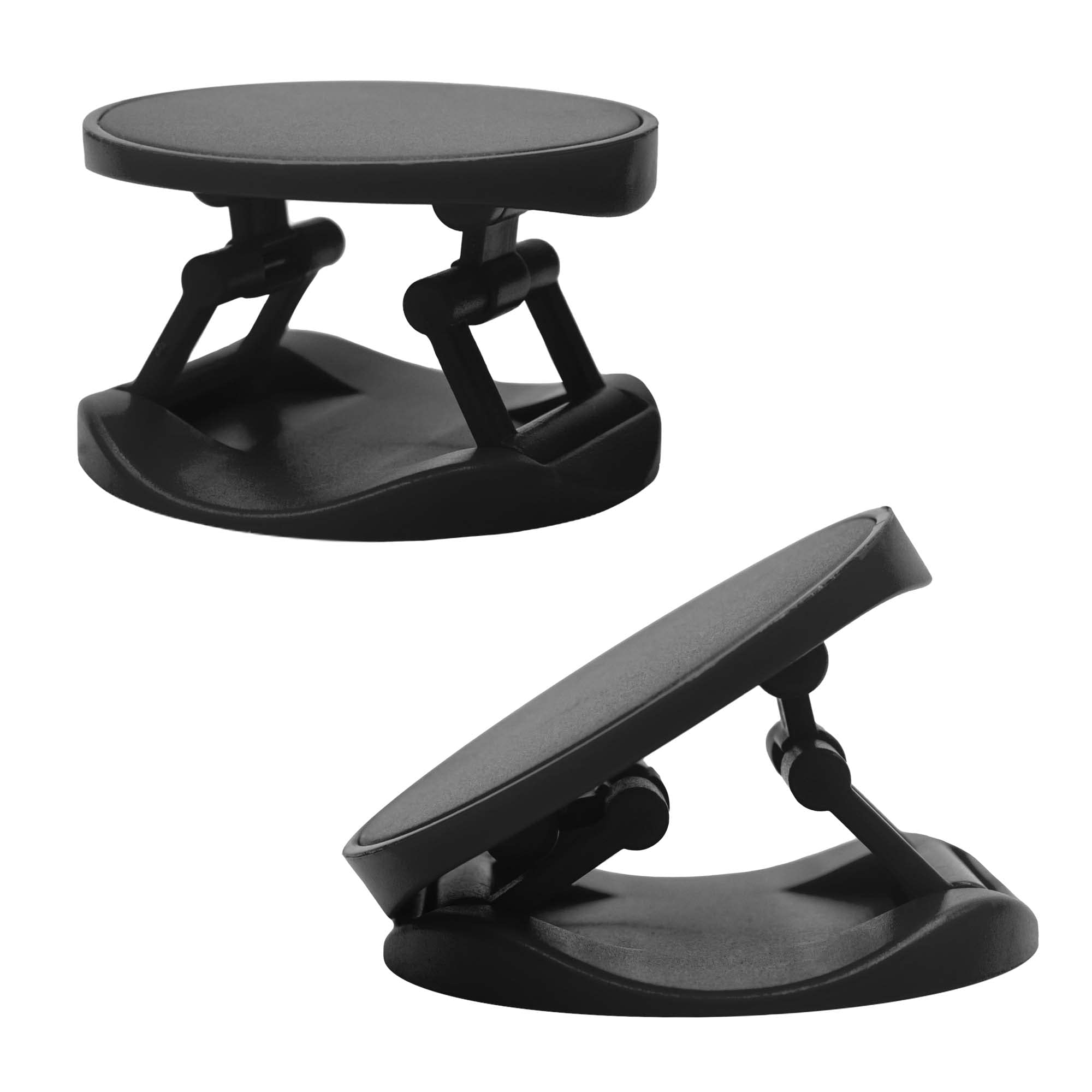 Anti-Slip Phone Grip Holder Stand for iPhone 14/13/12 & Samsung Galaxy S23/S22 - Black | Portable Phone Kickstand for Hands-Free Viewing, Gaming & Video Calls