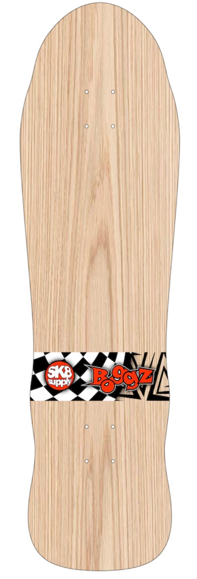 SK8supply Chris Boggz Professional Skateboard Deck 35.25