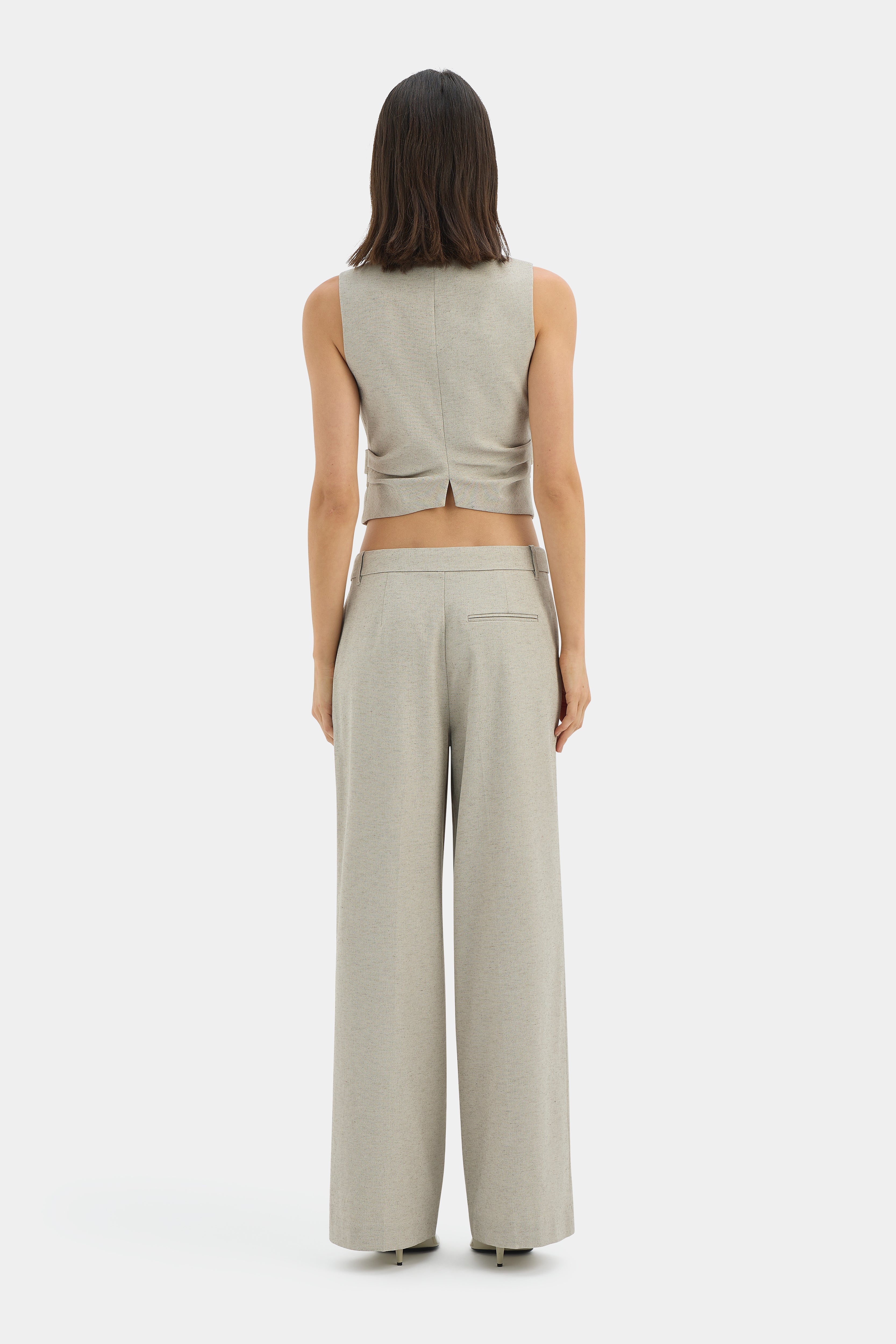 Premium Leone Natural Trousers for Women - Comfortable & Stylish Casual Pants for Work, Travel & Everyday Wear