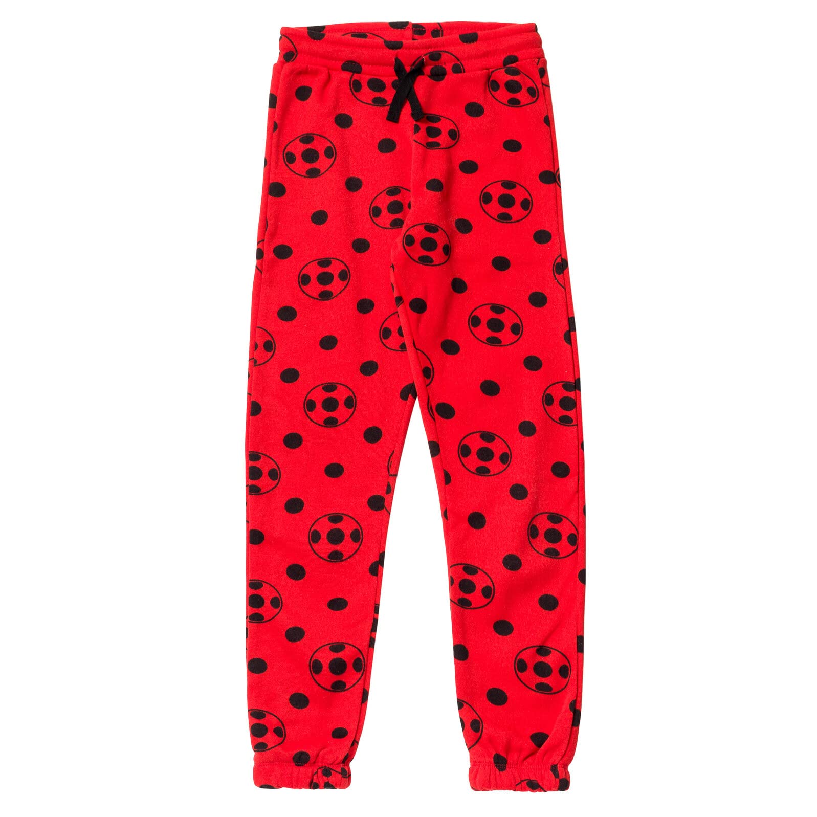 Miraculous Ladybug Girls Fleece Leggings 2-Pack - Soft & Warm Winter Pajama Pants for Kids (Toddler to Big Kid) - Perfect for Sleepovers, Lounging & Cold Weather Comfort
