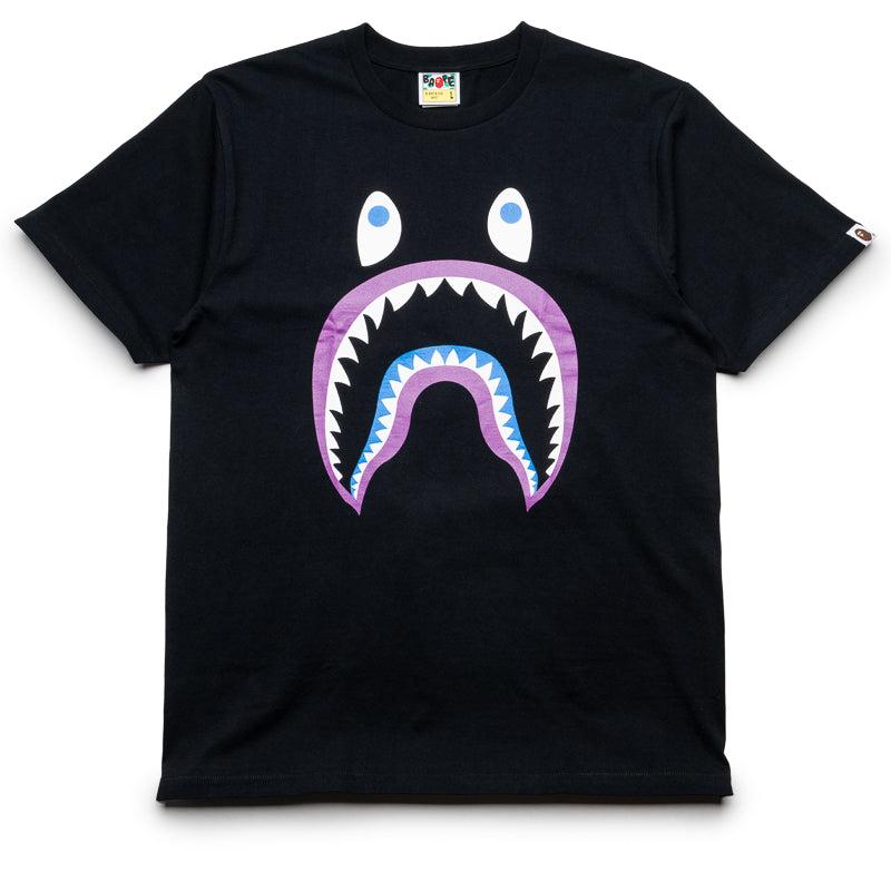 BAPE Shark PONR T-Shirt for Men - Black | Streetwear Fashion Tee for Casual Wear & Urban Style