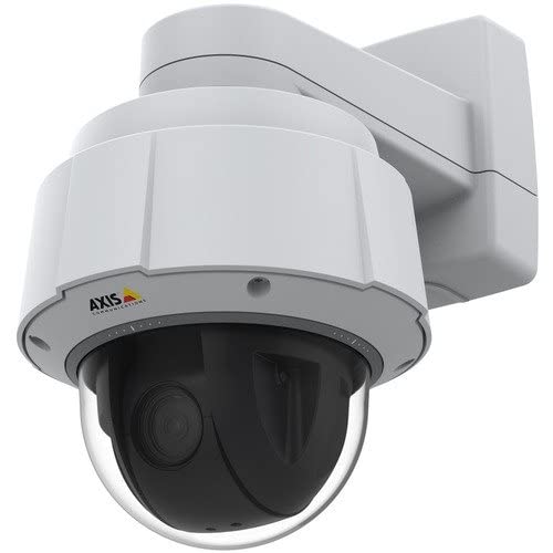 AXIS Q6074-E Outdoor HD Dome Security Camera - IP Network Surveillance, Color & Night Vision - Ideal for Home, Business & Warehouse Monitoring