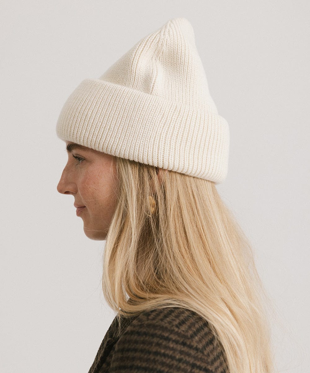 Lou Oversized Knit Beanie - Soft Chunky Winter Hat for Women & Men - Perfect for Cold Weather, Skiing, and Outdoor Activities