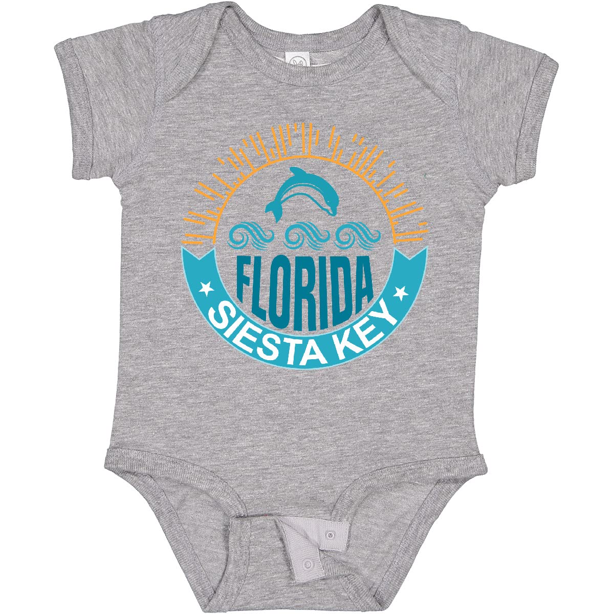 Inktastic Siesta Key Florida Beach Vacation Baby Bodysuit - Cute Infant Onesie for Beach Trips & Summer Outings | Perfect Gift for Newborns & Toddlers | Soft Cotton Comfort for Playtime & Family Photos