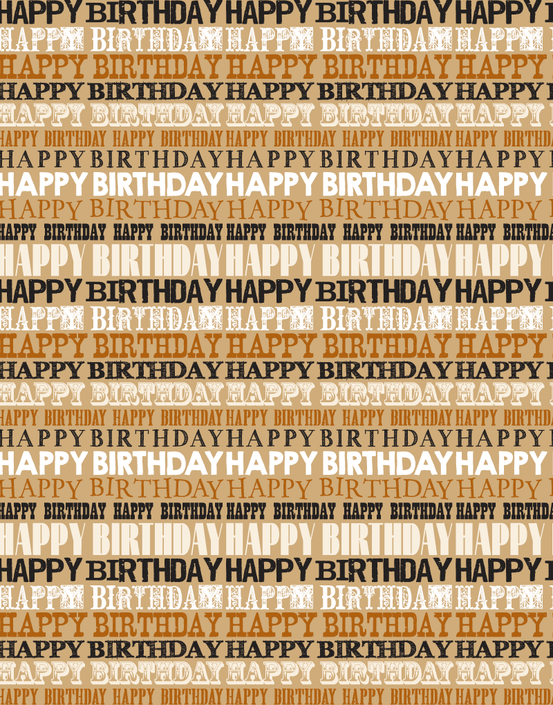 Birthday Font List Scalloped Tissue Paper - Decorative Party Supplies for Gift Wrapping, Scrapbooking & DIY Crafts