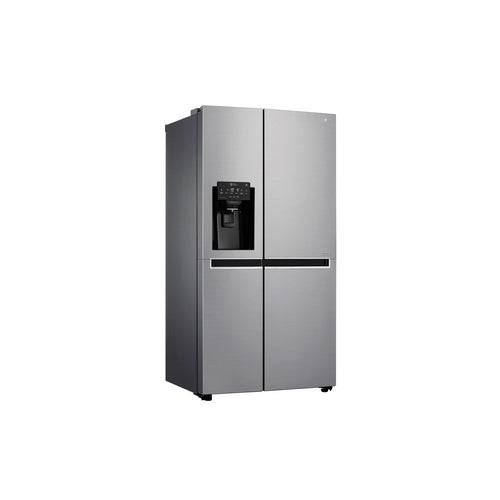 LG GSL668PNL 668L Side by Side Refrigerator with Non-Plumbed Ice & Water Dispenser - Perfect for Large Families & Open Kitchen Designs