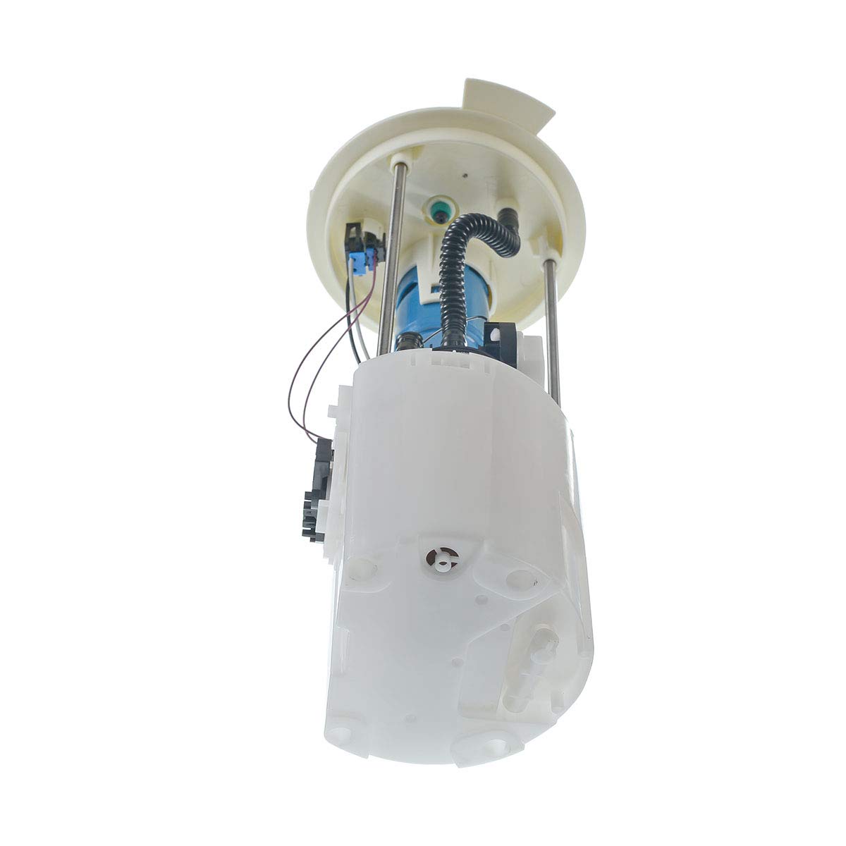 High Performance Electric Fuel Pump with Pressure Sensor for Ford E-150/E-250/E-350/E-450 Super Duty - 2 Tube Ports Design - Perfect for Engine Upgrades & Fleet Maintenance