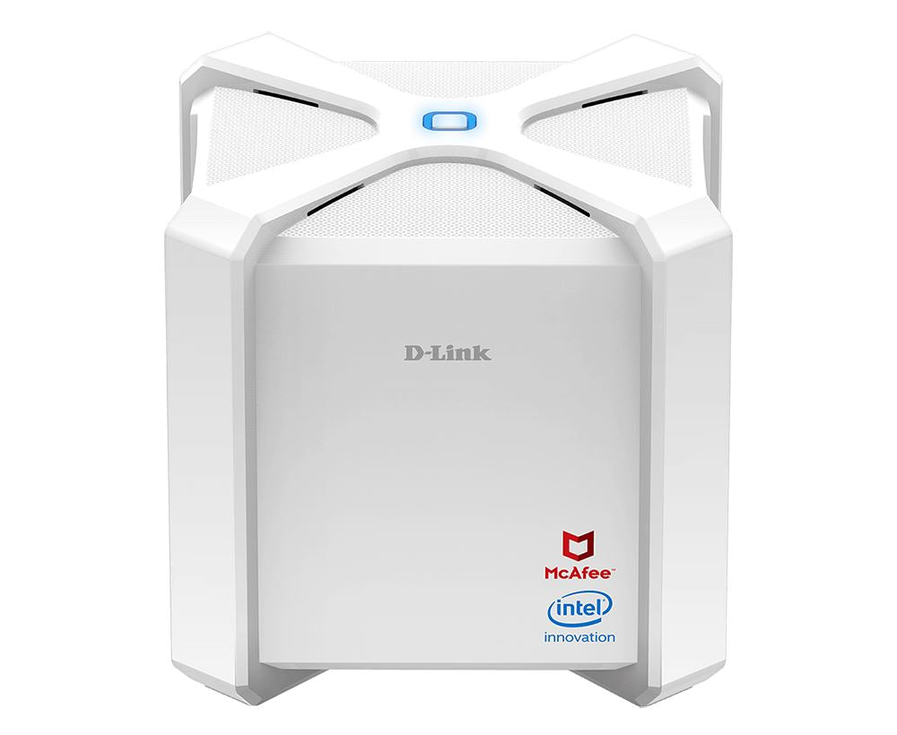 D-Link DIR-2680 AC2600 Wi-Fi Router with McAfee Security - High-Speed Dual-Band Wireless Internet for Home & Office - Secure Online Gaming & 4K Streaming