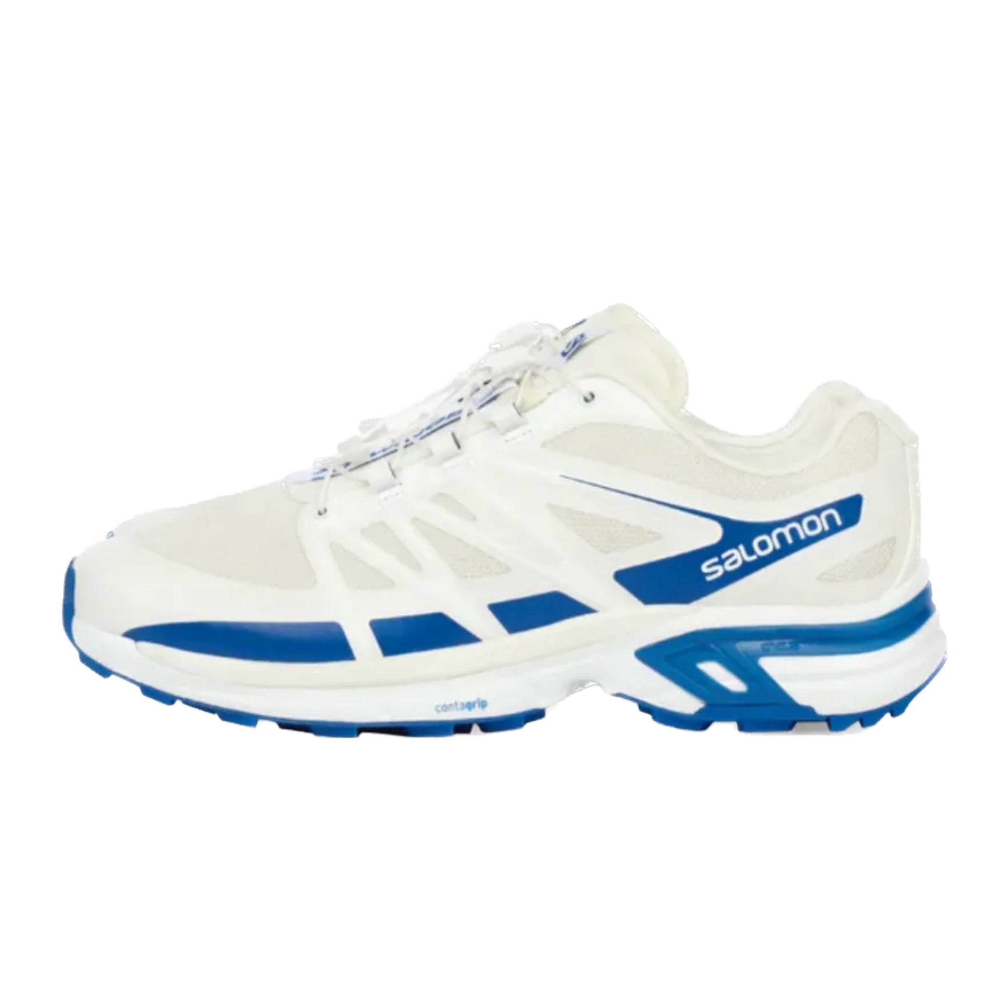 Salomon XT Wings 2 JJJJound Running Shoes - Lapis Blue & Vanilla Ice White - Trail Running & Outdoor Hiking Sneakers for Men & Women