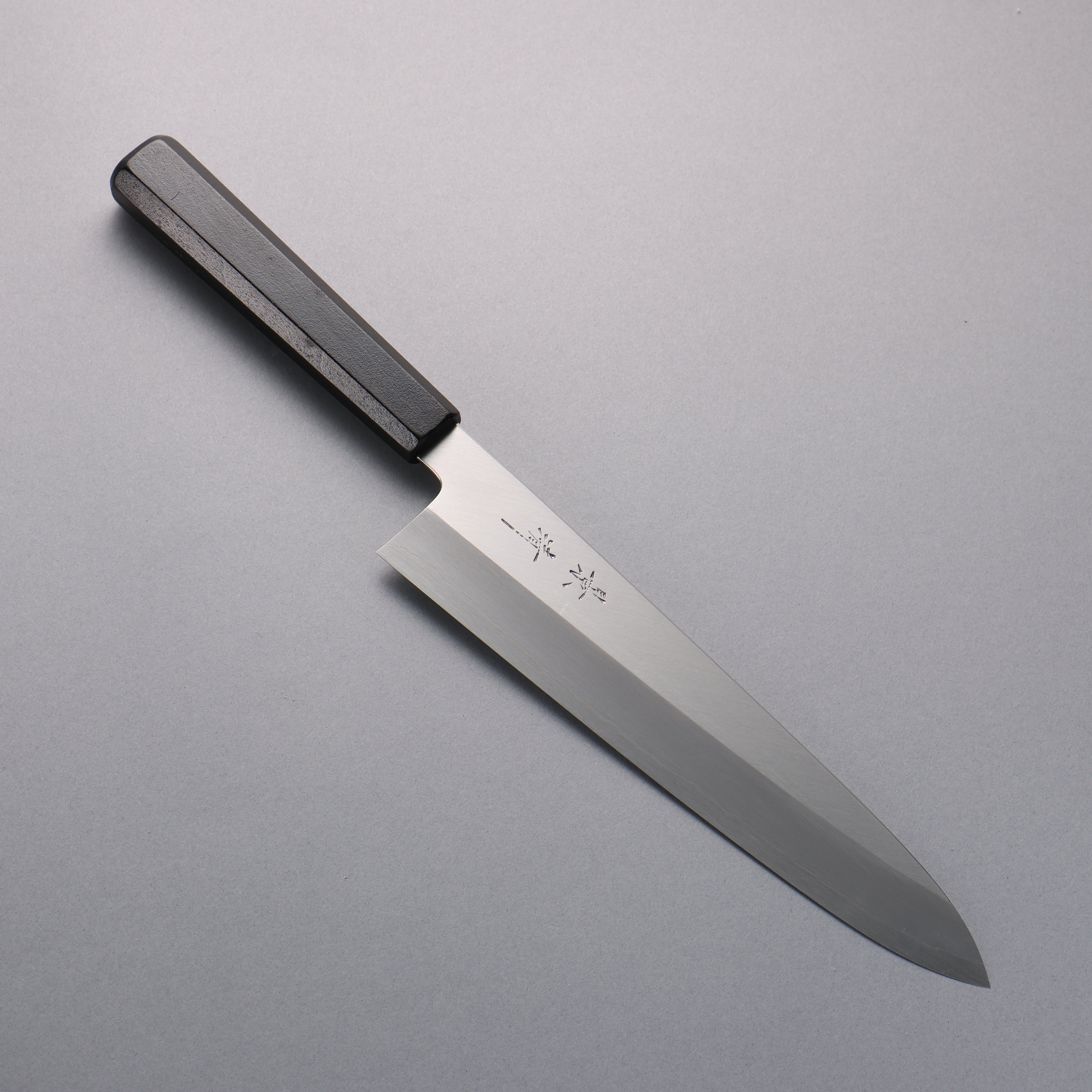 Premium Kagekiyo Silver Steel No.3 Gyuto Chef Knife 240mm - Japanese Black Lacquered Handle for Professional Chefs & Home Cooking - Perfect for Slicing, Dicing & Precision Cutting