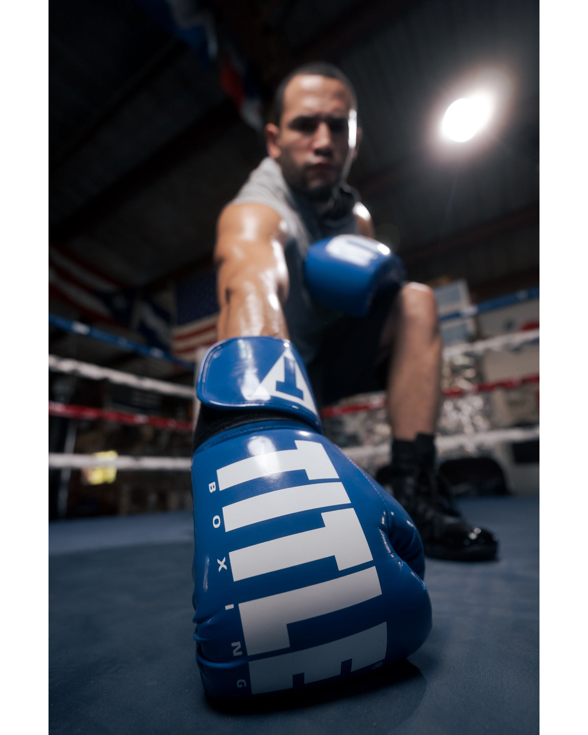 TITLE Boxing Inferno Intensity Elastic Training Boxing Gloves - Premium MMA & Fitness Workout Gear for Punching Bag, Sparring & Home Gym Training