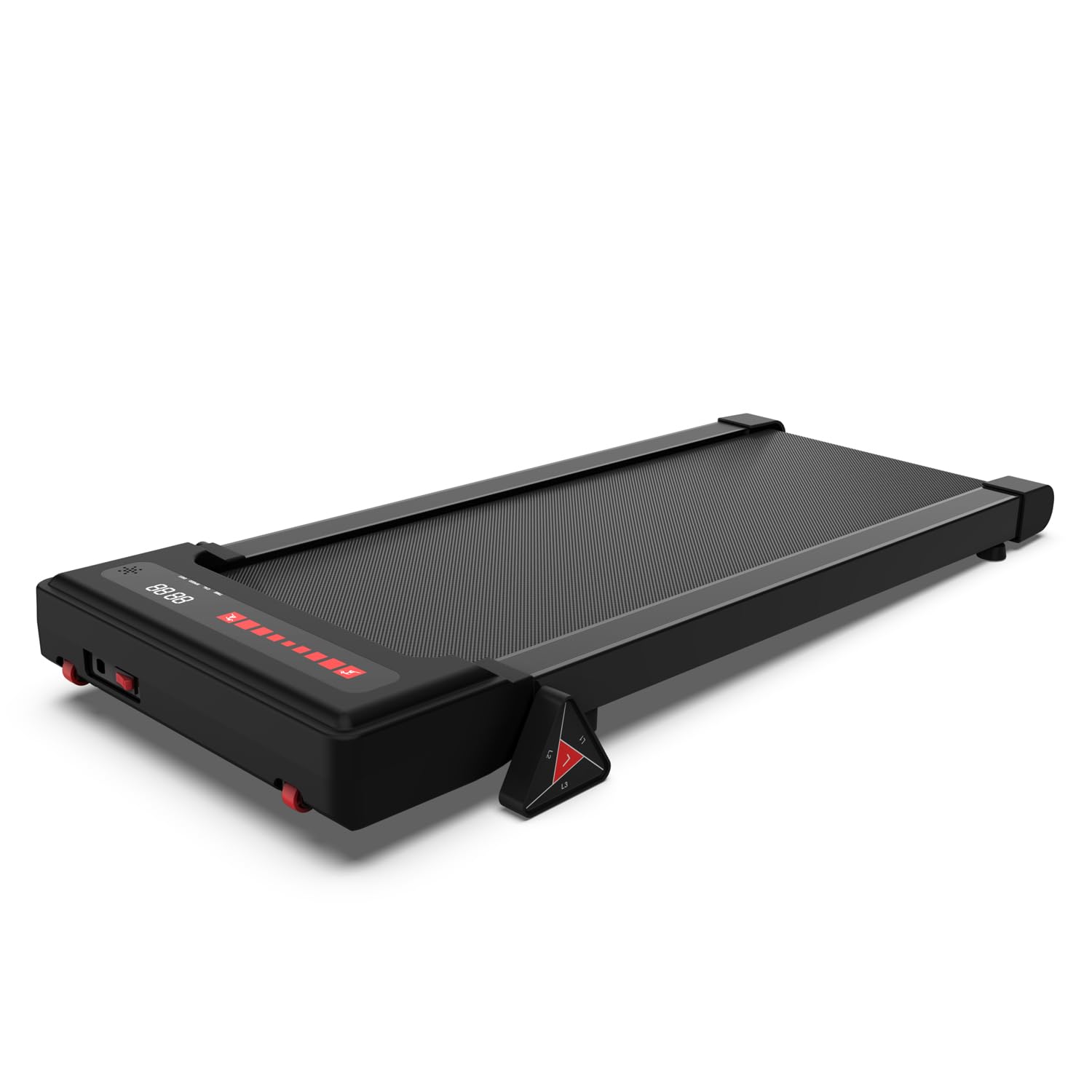 FYC Under Desk Treadmill - 2 in 1 Walking & Running Machine for Home Office, Portable Lightweight Treadmill with Incline, 265 LBS Capacity - Perfect for Small Spaces, Work from Home Fitness & Apartment Workouts