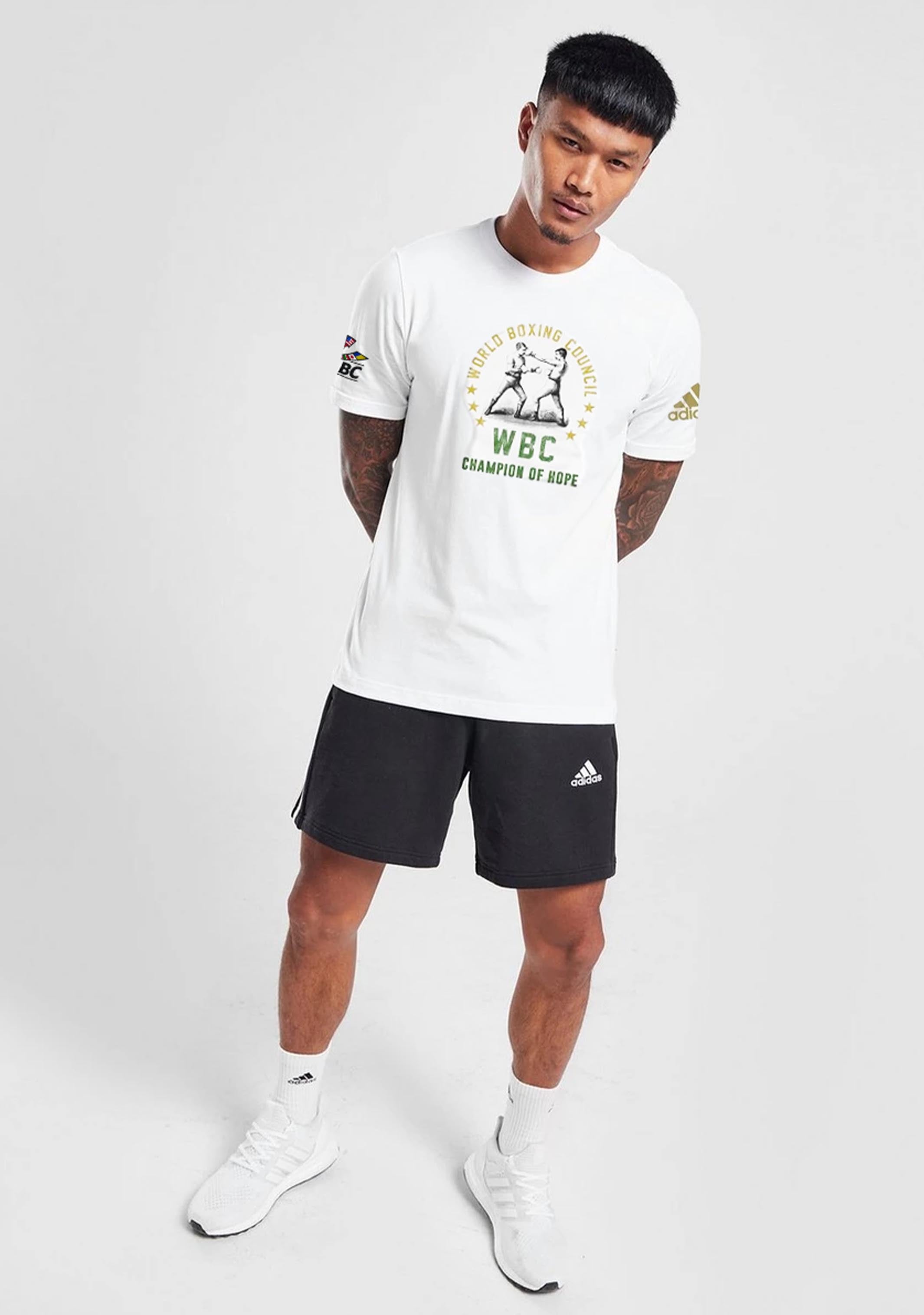 Adidas Men's Heritage Classic Fit T-Shirt - Casual Cotton Crewneck Tee for Everyday Wear, Gym, and Street Style