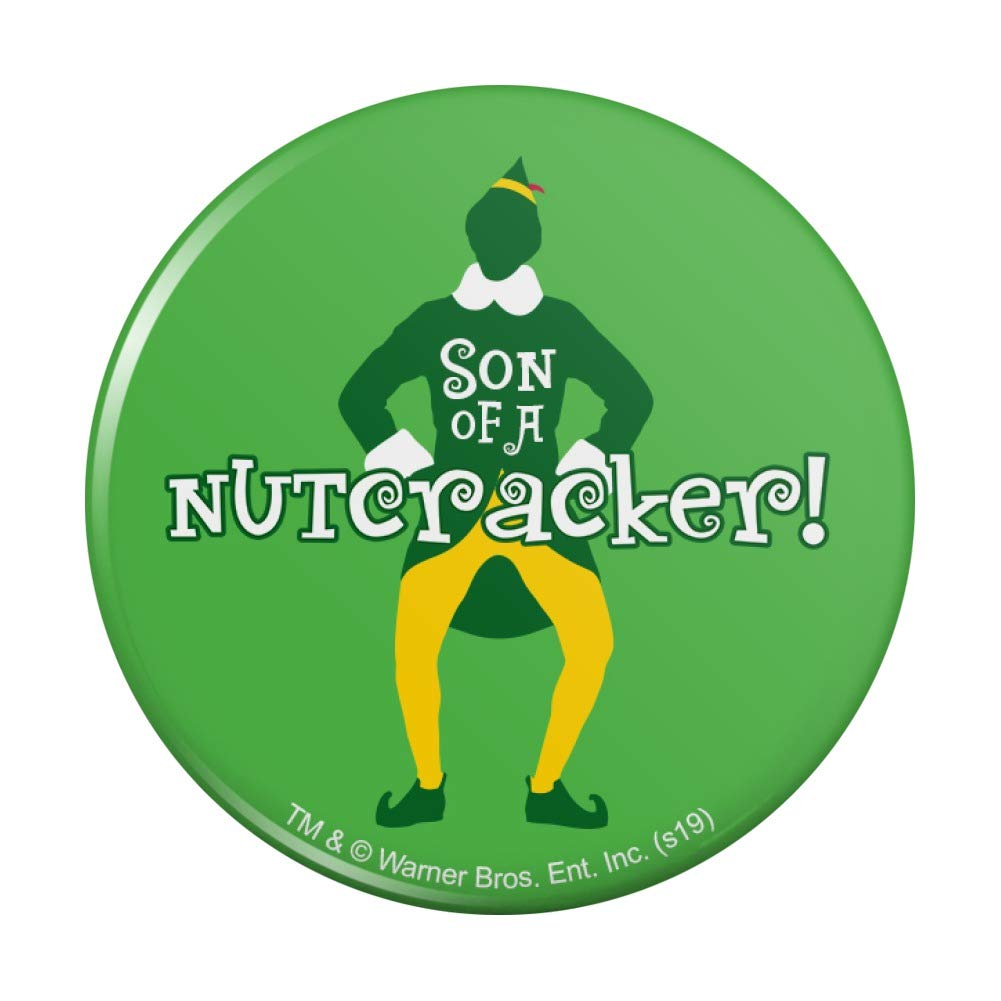 Elf Movie Son of a Nutcracker! Funny Christmas Refrigerator Magnet - Perfect for Holiday Kitchen Decor & Office Whiteboard