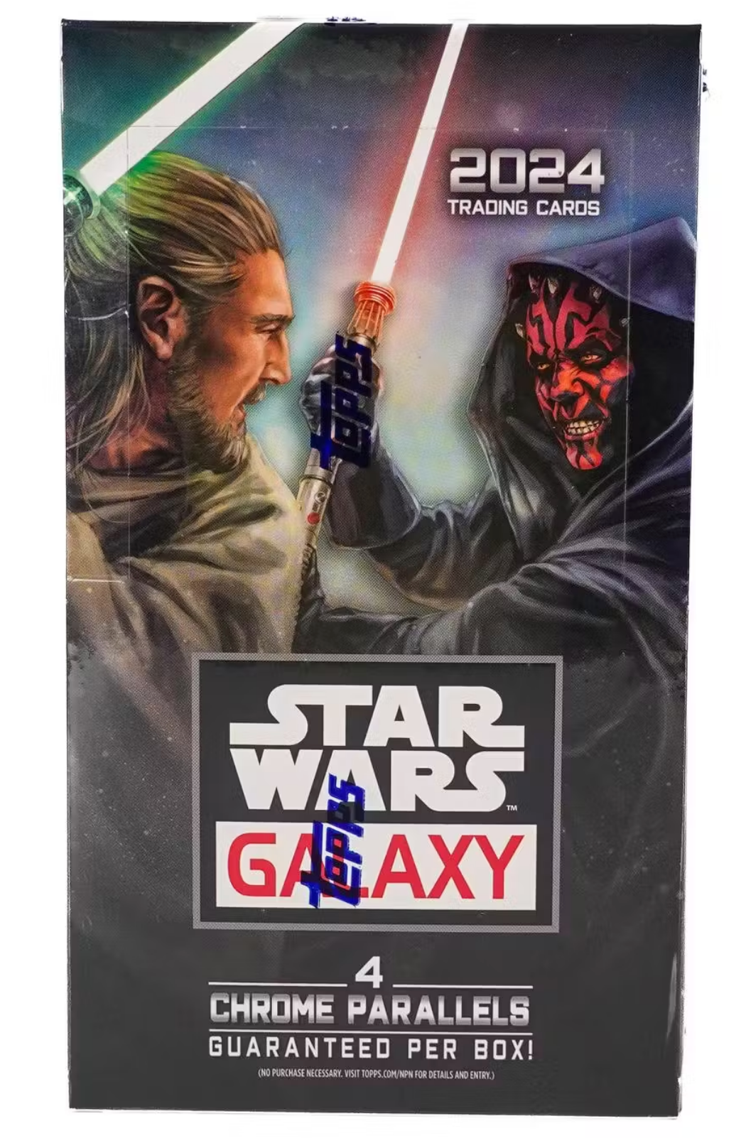 Star Wars Chrome Galaxy Hobby Pack (Topps 2024) - Premium Collectible Trading Cards for Fans & Gift Ideas