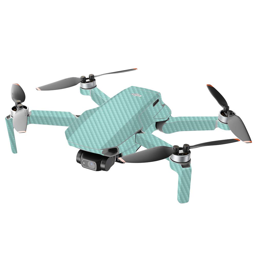 Premium Carbon Fiber Skin for DJI Mini 2 Drone - Durable Protective Cover with Textured Finish | Easy Application | Made in USA | Perfect for Outdoor Adventures & Aerial Photography