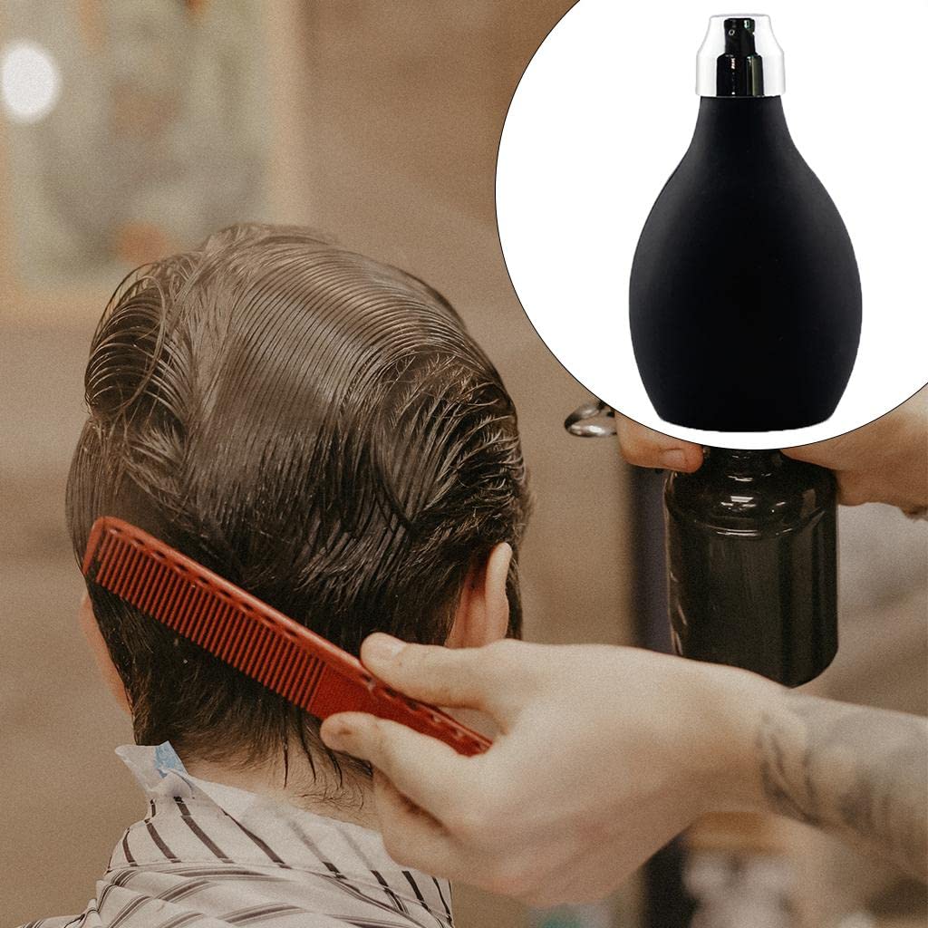 Fityle Silicone Empty Men's Hair Spray Bottle Dispenser - Refillable Travel Size for Styling Gel, Hairspray & Liquid Soap - Perfect for Home, Salon & Gym Use