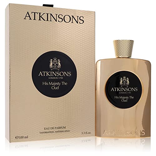 Premium His Majesty The Oud Cologne Eau de Parfum Spray for Men - 3.3 oz Luxury Fragrance with Serendipity Love Scent - Perfect for Date Nights, Special Occasions & Gifting