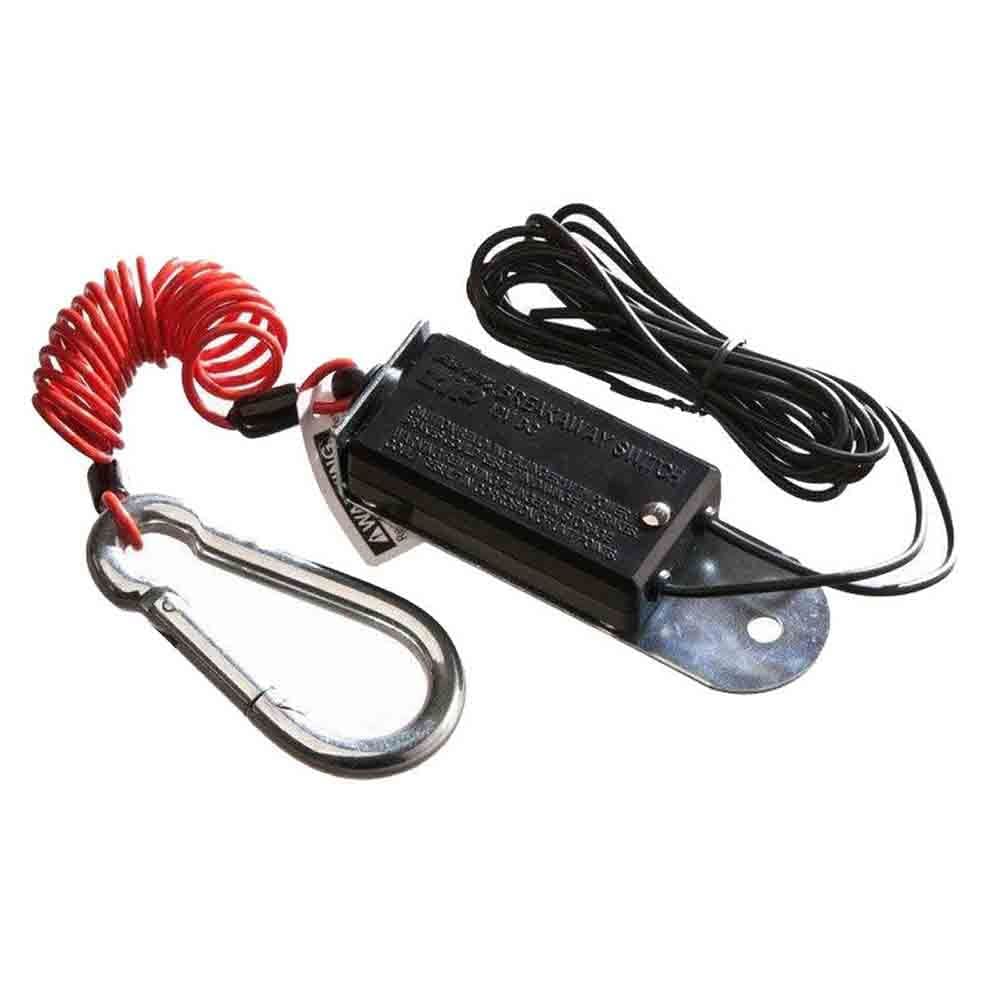 Fastway 80-00-2060 Zip Breakaway Cable with Electric Brake Switch - 6 Feet Length (10 Pack) for Trailer Safety & Towing Applications