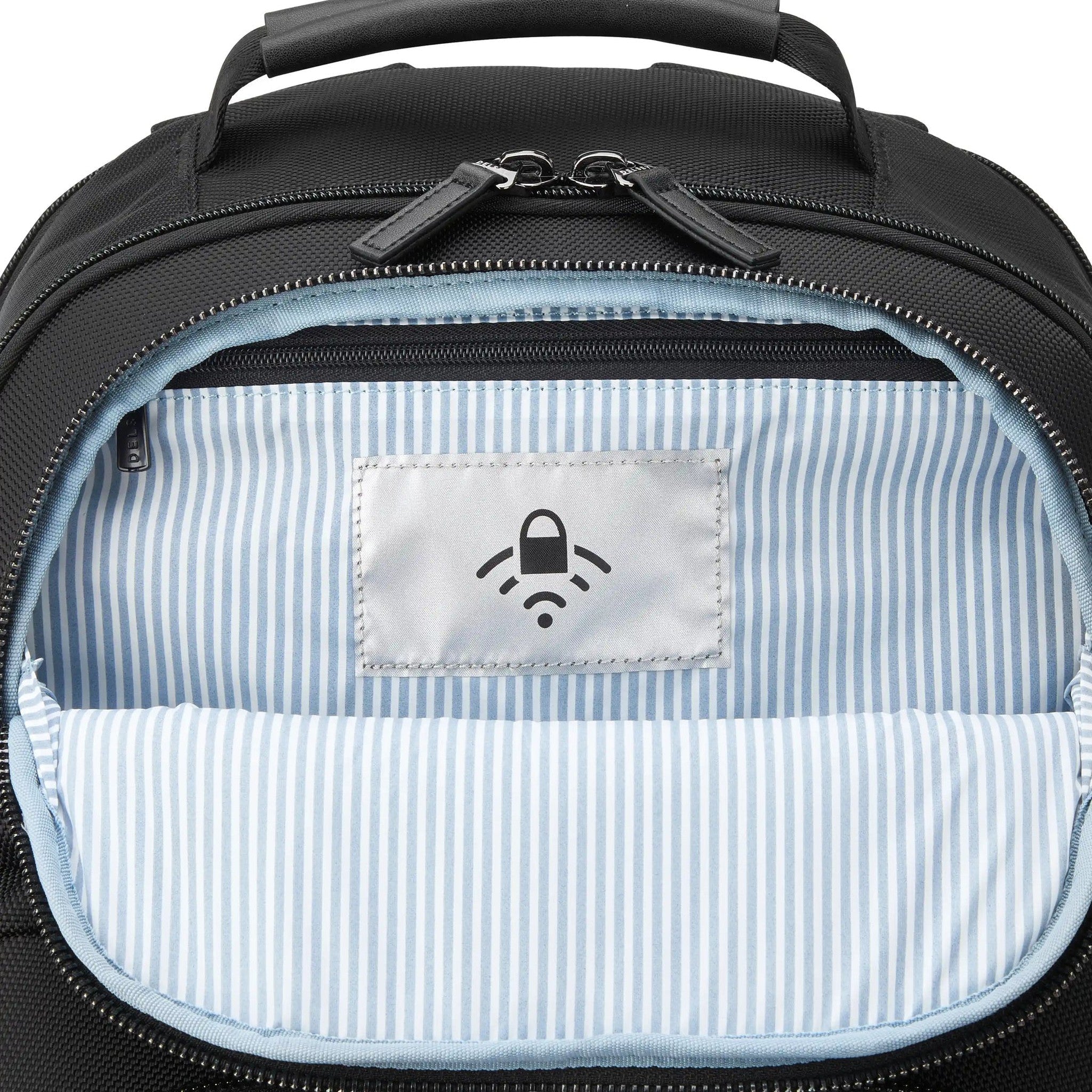 Delsey Wagram 17 Inch Laptop Backpack for Men & Women - Water-Resistant Travel Business Backpack with USB Charging Port - Perfect for Work, School & Commuting