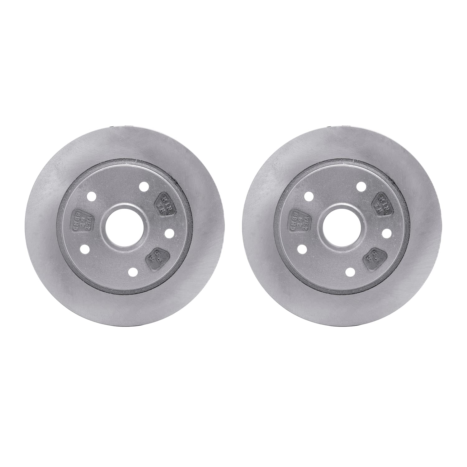 Dynamic Friction Company Rear Disc Brake Rotors Kit - Compatible with 1988-1989 Mazda 626 & MX-6 | High-Performance Braking for Smooth Stops | Perfect for Daily Commuting, Highway Driving & Performance Upgrades