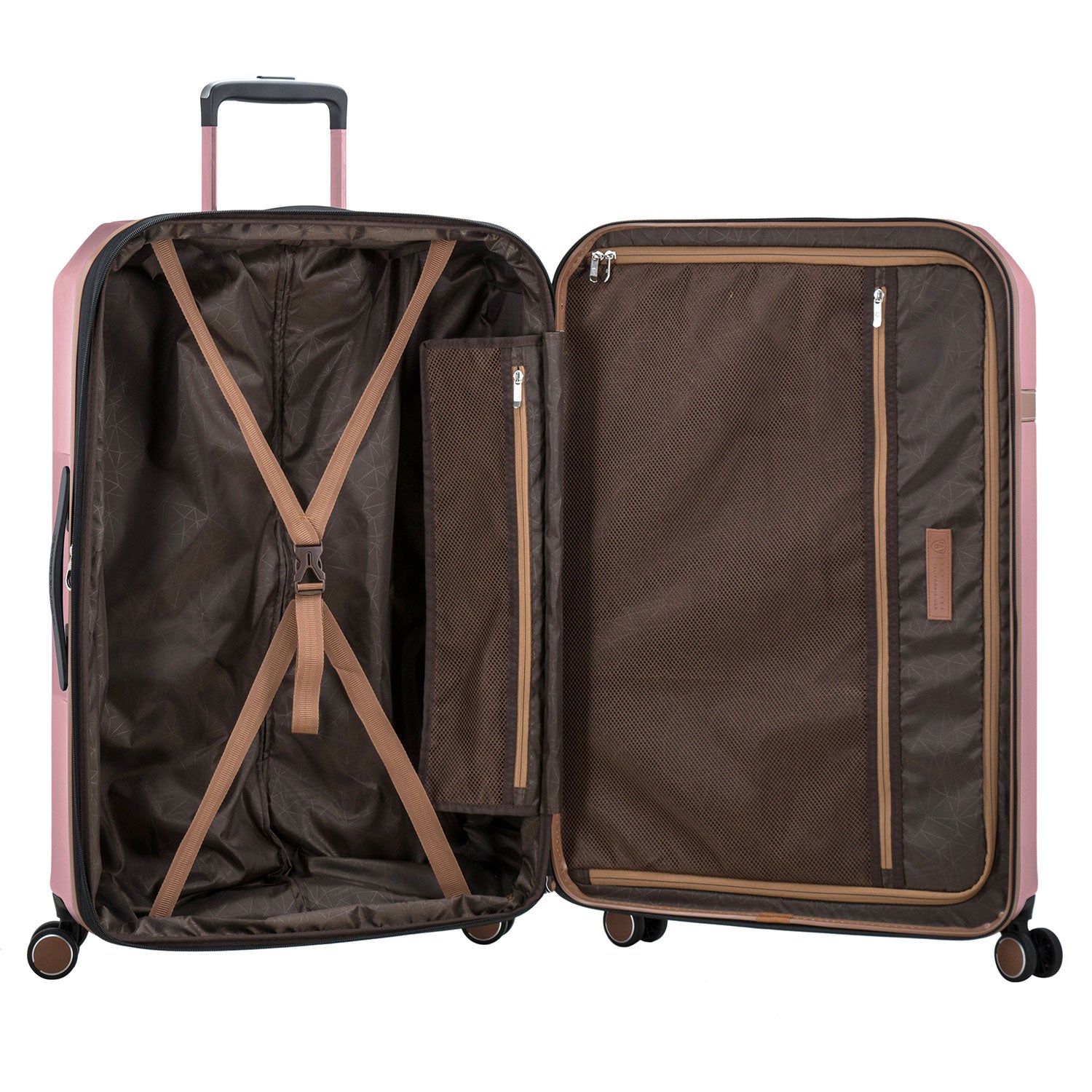 Candlewood Large Checked Suitcase - Lightweight Expandable Luggage with Spinner Wheels for Travel, Business Trips & Vacations