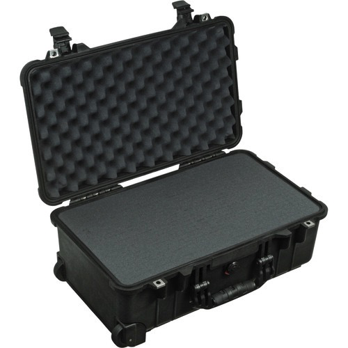 Pelican 1510 Protective Hard Case with Foam Insert (Black) - Waterproof, Crushproof & Dustproof Equipment Case for Camera Gear, Electronics & Tools - Perfect for Travel, Outdoor Adventures & Professional Use