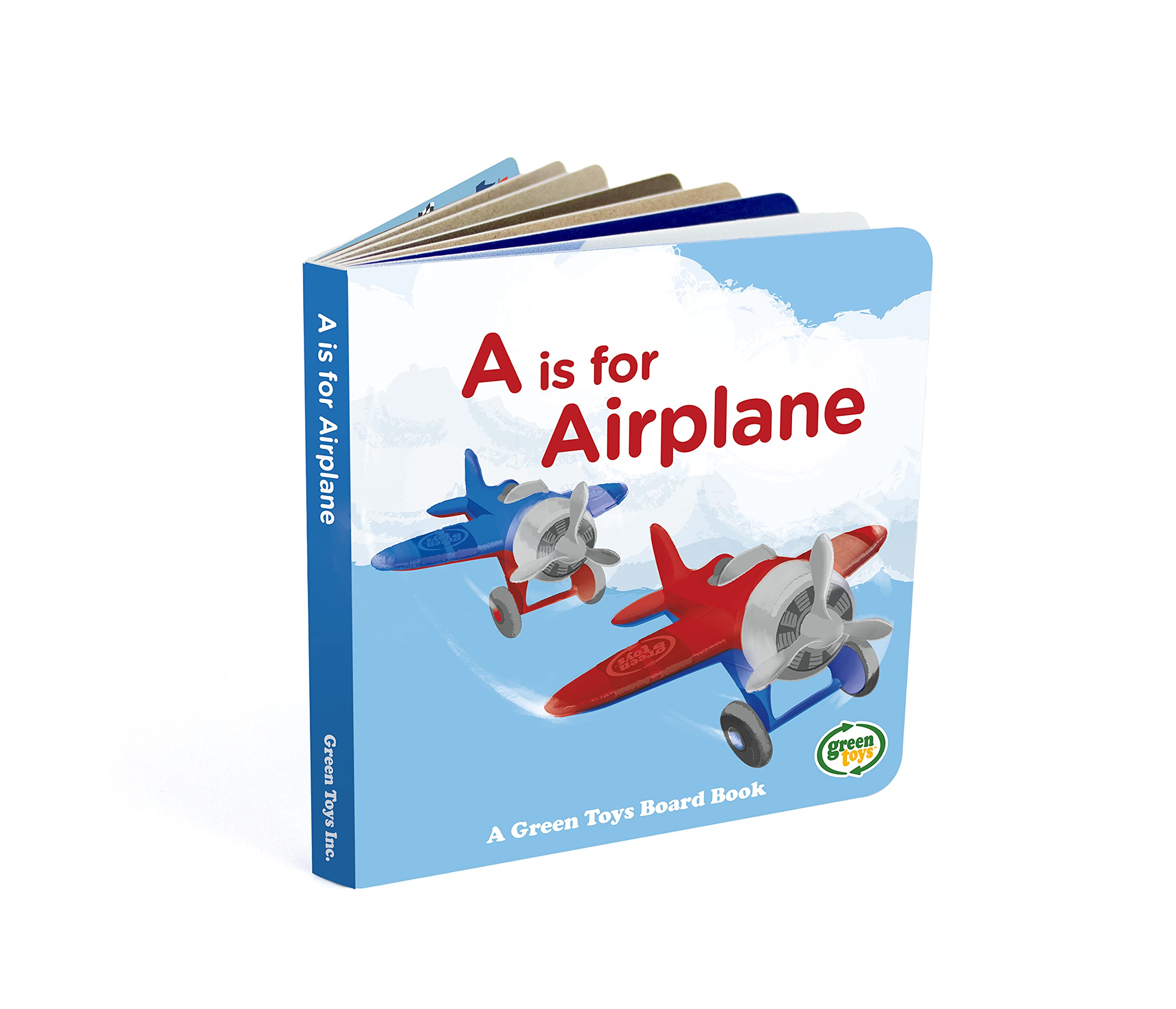 Green Toys Seaplane - Eco-Friendly Yellow Airplane Toy for Kids | Perfect for Bath Time, Outdoor Play & Learning Fun