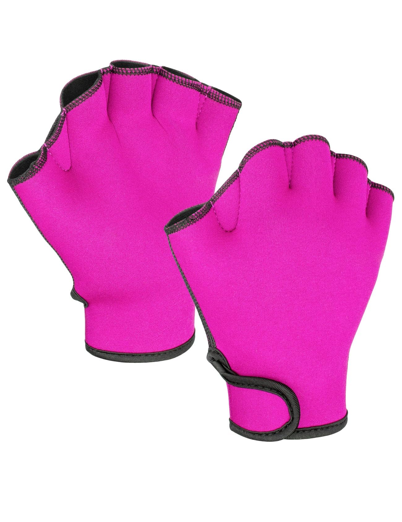 FitsT4 Sports Aqua Gloves - Webbed Paddle Swim Gloves for Water Aerobics, Swimming & Fitness Training - Ideal for Pool Workouts, Snorkeling & Aquatic Exercises