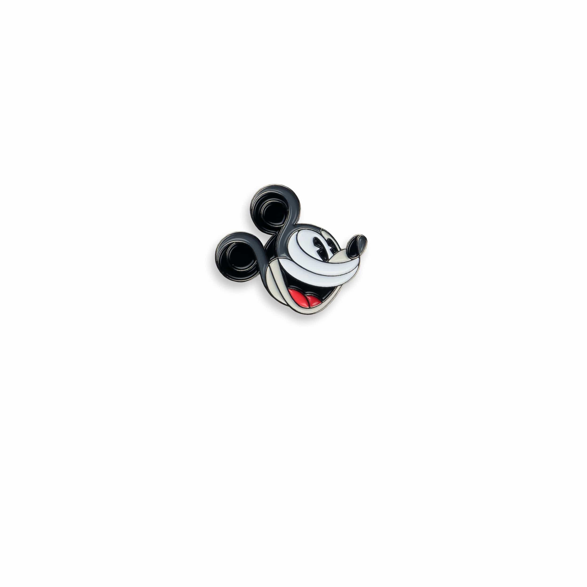Disney Mickey Mouse Profile Enamel Pin - Cute Collectible Lapel Pin for Disney Fans, Gifts, and Fashion Accessories | Perfect for Backpacks, Hats, and Jackets