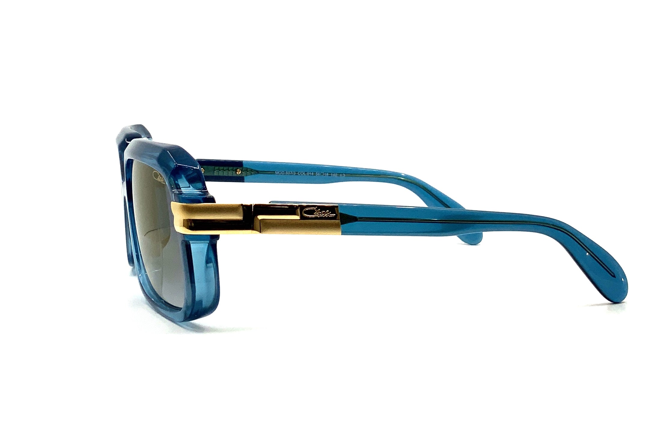 Cazal 607/3 Sunglasses - Sapphire Blue Frame & UV Protection Lenses for Men & Women | Perfect for Outdoor Sports, Driving & Fashion Accessories