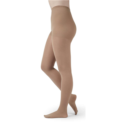 Medi Assure 30-40mmHg Closed Toe Compression Pantyhose with Non-Adjustable Waistband for Women - Petite Size | Medical Support Stockings for Varicose Veins, Swelling & Circulation | Perfect for Work, Travel & Daily Wear