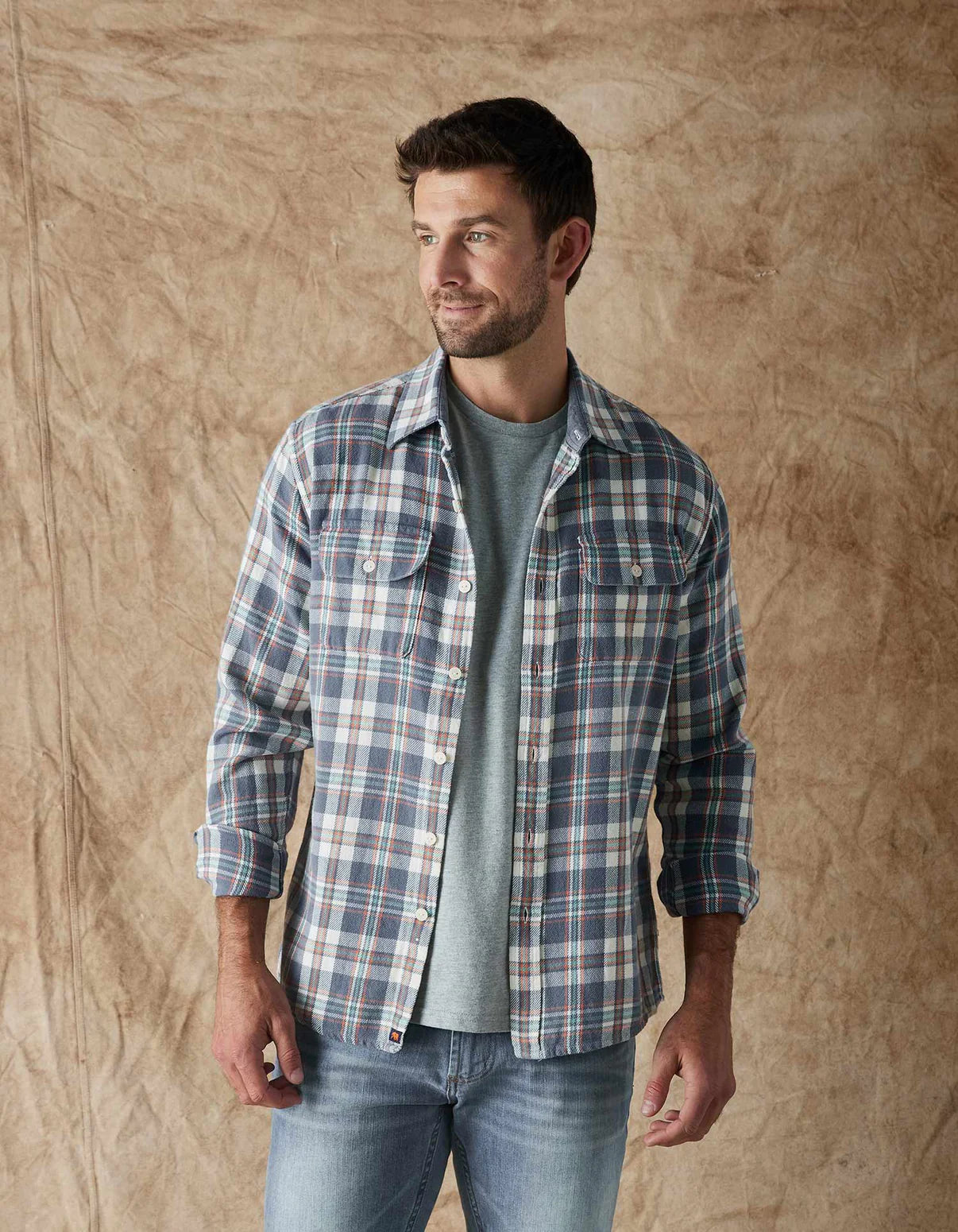 Men's Mountain Overshirt - Waterproof Hiking Shirt for Outdoor Adventures | Lightweight & Breathable Jacket for Camping, Trekking, and Travel