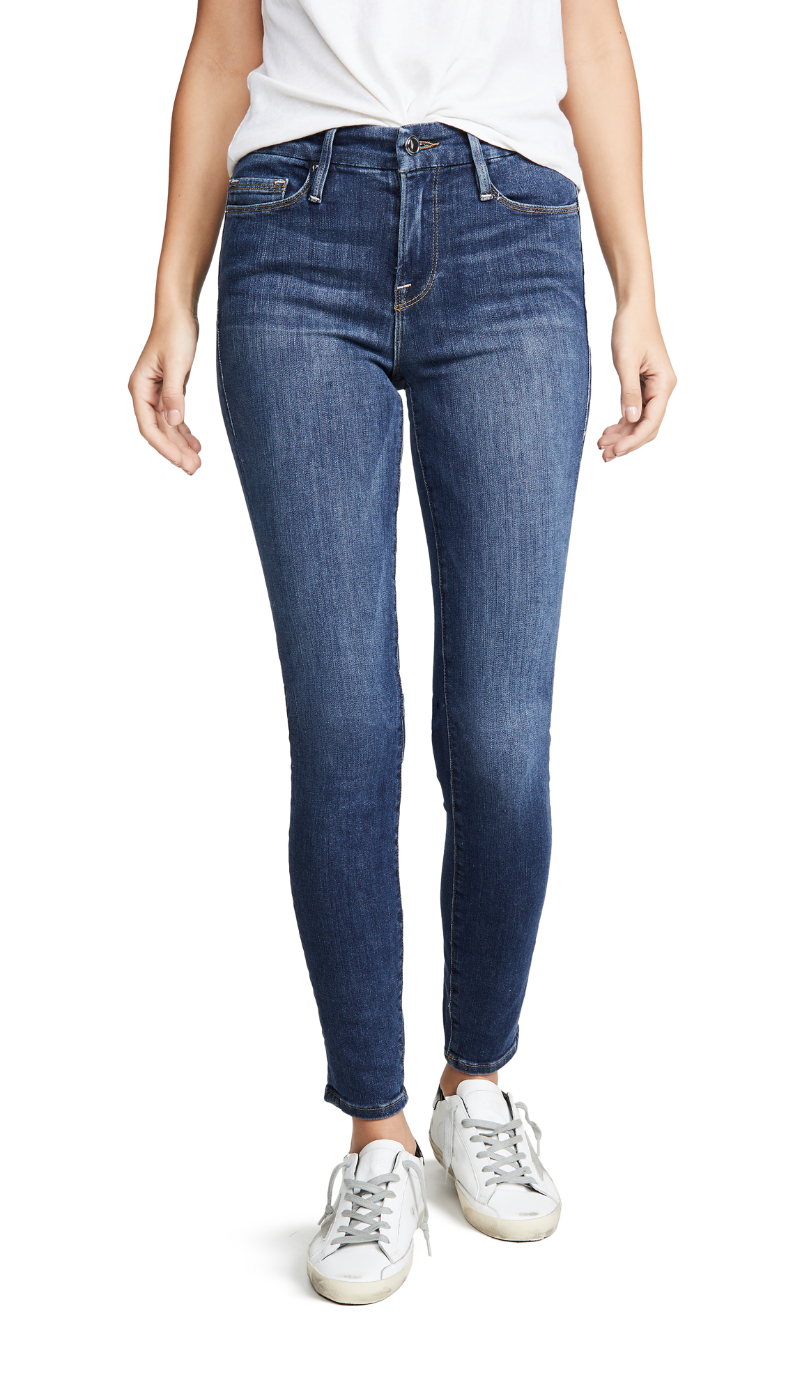 Good American Women's Good Legs Skinny Jeans - High Waist Stretch Denim Pants for Casual & Night Out | Perfect for Work, Dates & Everyday Wear