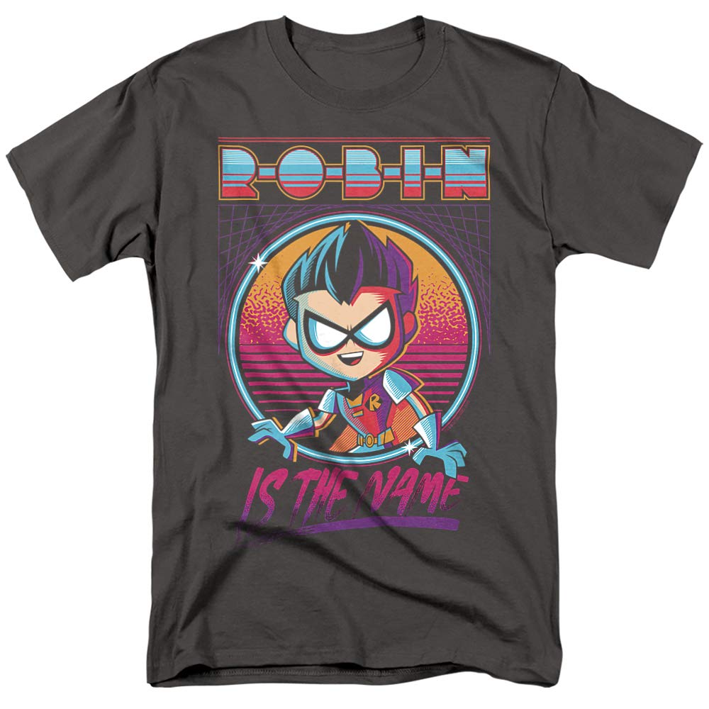 Popfunk Teen Titans Go Robin T-Shirt & Stickers - Cartoon Fan Gift