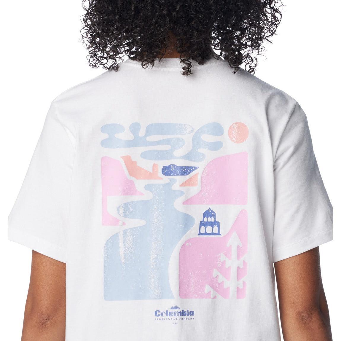 Columbia Boundless Beauty™ Logo T-Shirt for Women - Comfortable & Stylish Casual Wear for Outdoor Adventures & Everyday Fashion