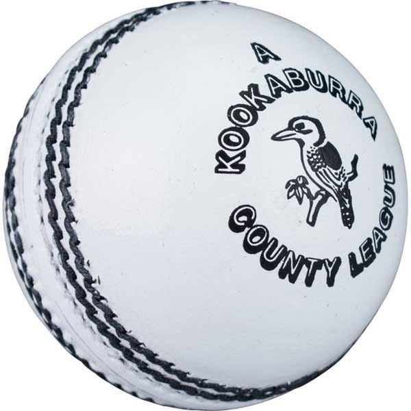 Kookaburra County League Cricket Ball - Official Match Cricket Ball for Practice & Games - Perfect for Club, School & Recreational Cricket Matches