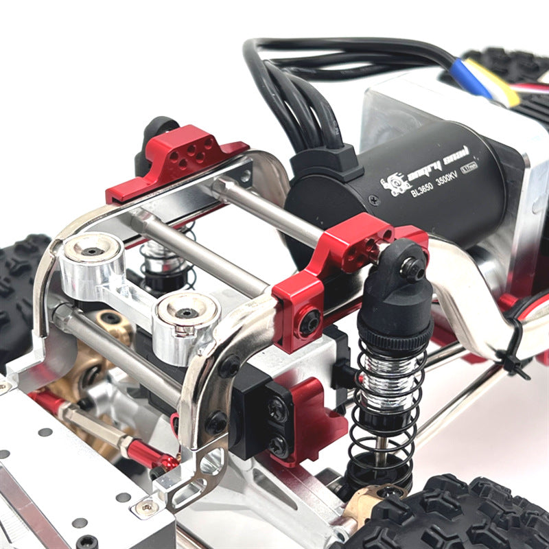 MJX Hyper Go H12Y/H12Y+ Upgrade Kit - Front Axle Steering Gear Fixing Parts & Steering Gear Seat Replacement for RC Cars - Off-Road Bashing, Racing & Drifting Accessories